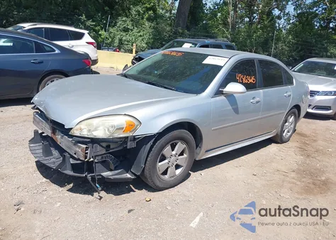 2010 Chevrolet Impala Lt из США, поврежденный, VIN 2G1WB5EN4A1243749